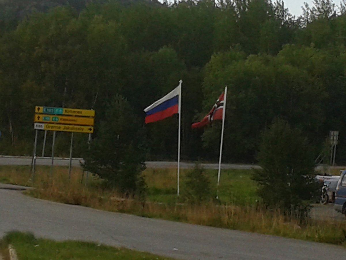 Kirkenes Russische Grenze 2015
